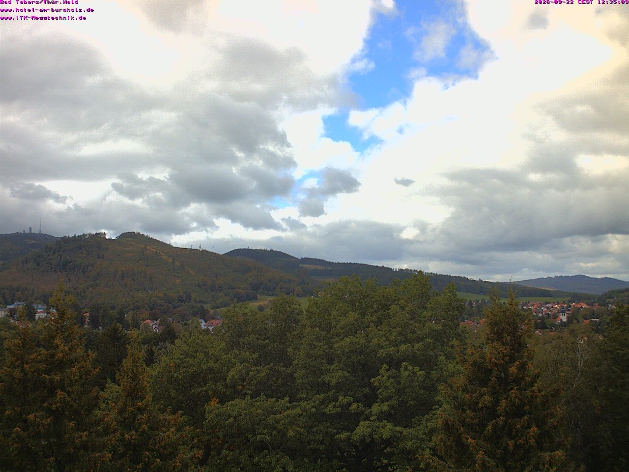 Archiv Foto Webcam Bad Tabarz im Thüringer Wald