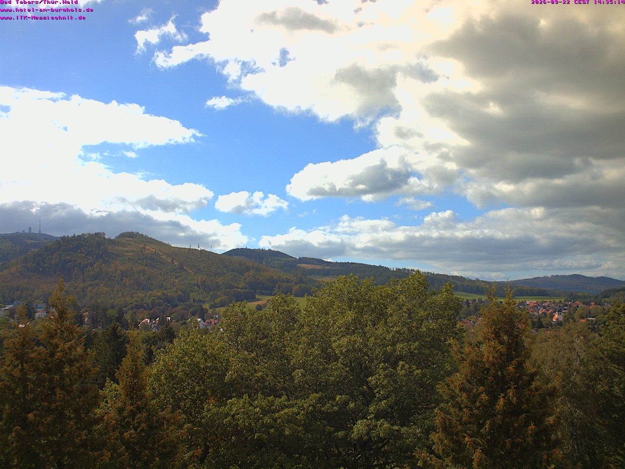 Archiv Foto Webcam Bad Tabarz im Thüringer Wald