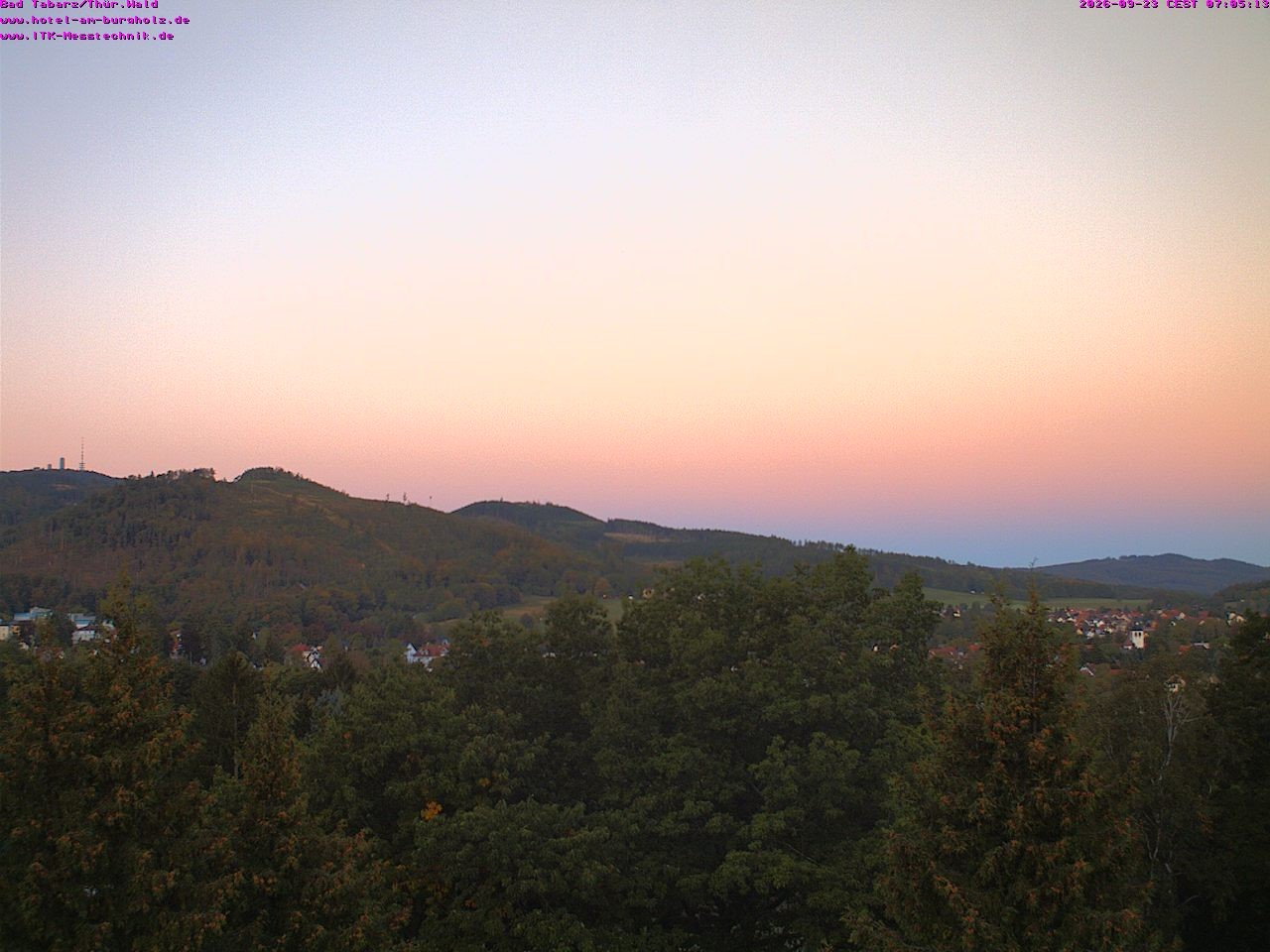 Archiv Foto Webcam Bad Tabarz im Thüringer Wald