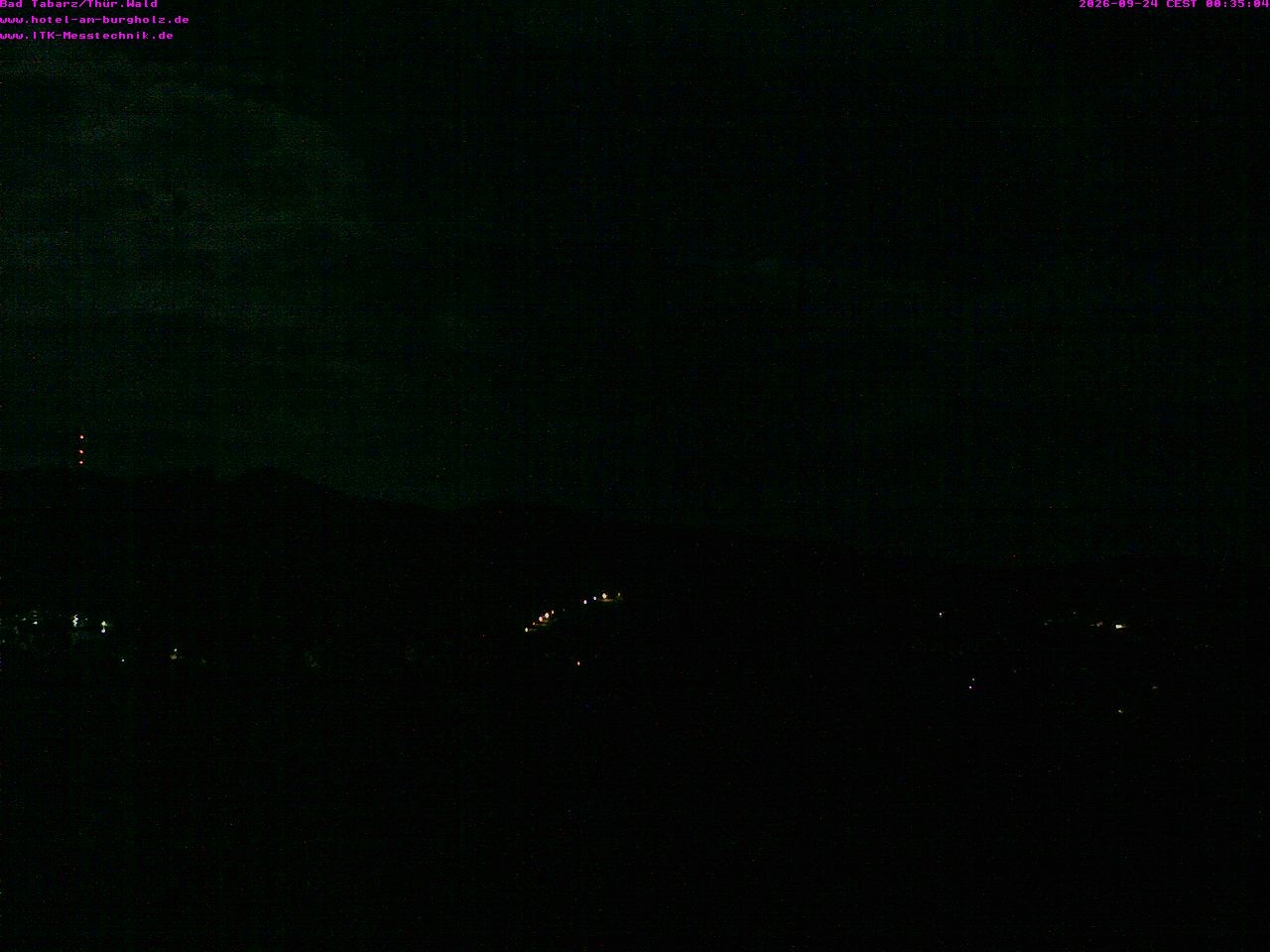 Archived image Webcam Thuringian Forest, Tabarz