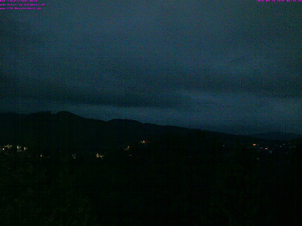 Archived image Webcam Thuringian Forest, Tabarz
