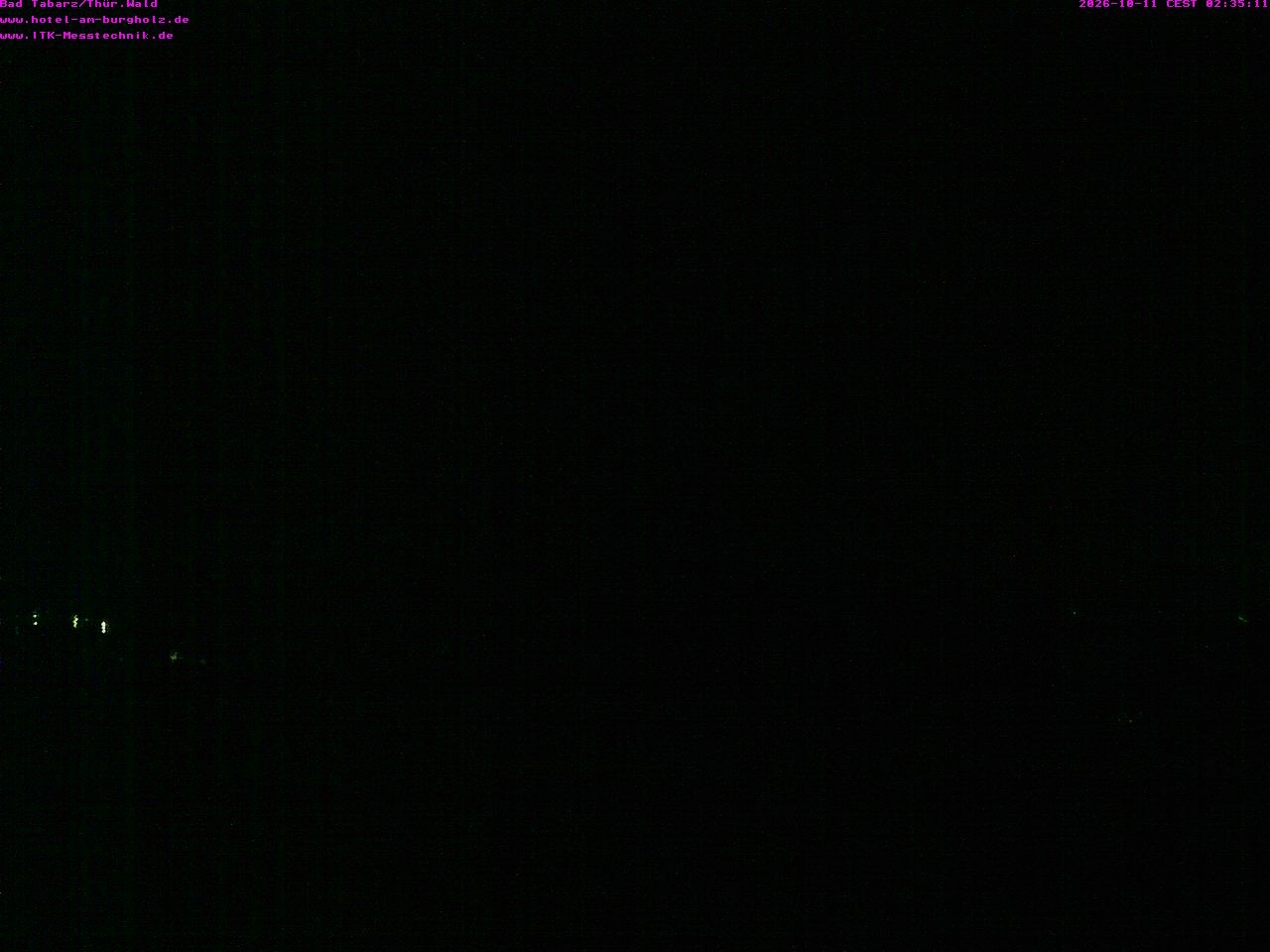 Archived image Webcam Thuringian Forest, Tabarz