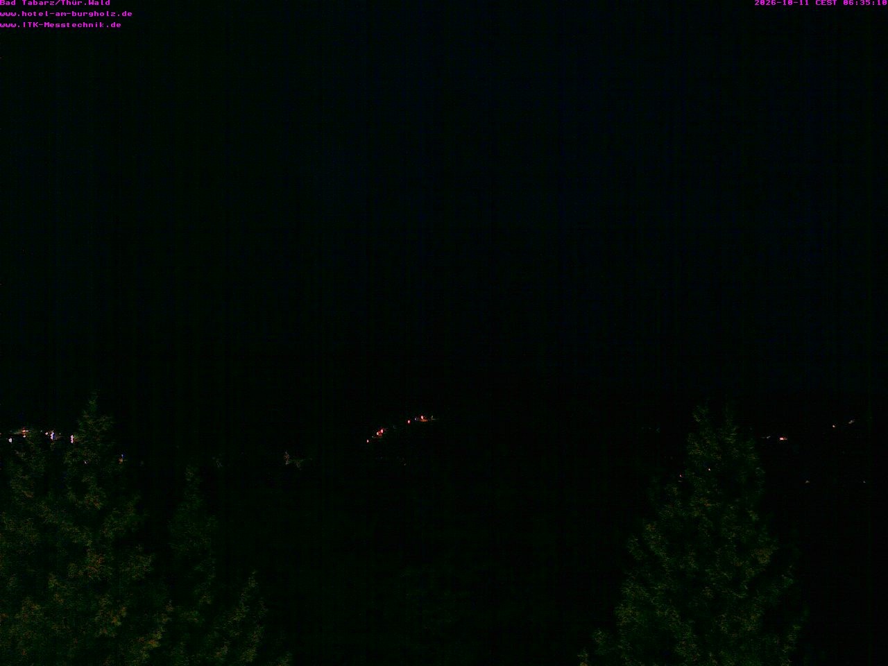 Archived image Webcam Thuringian Forest, Tabarz