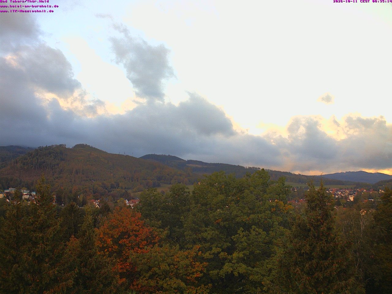 Archived image Webcam Thuringian Forest, Tabarz
