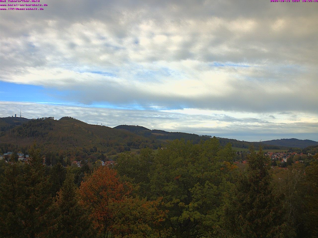 Archiv Foto Webcam Bad Tabarz im Thüringer Wald