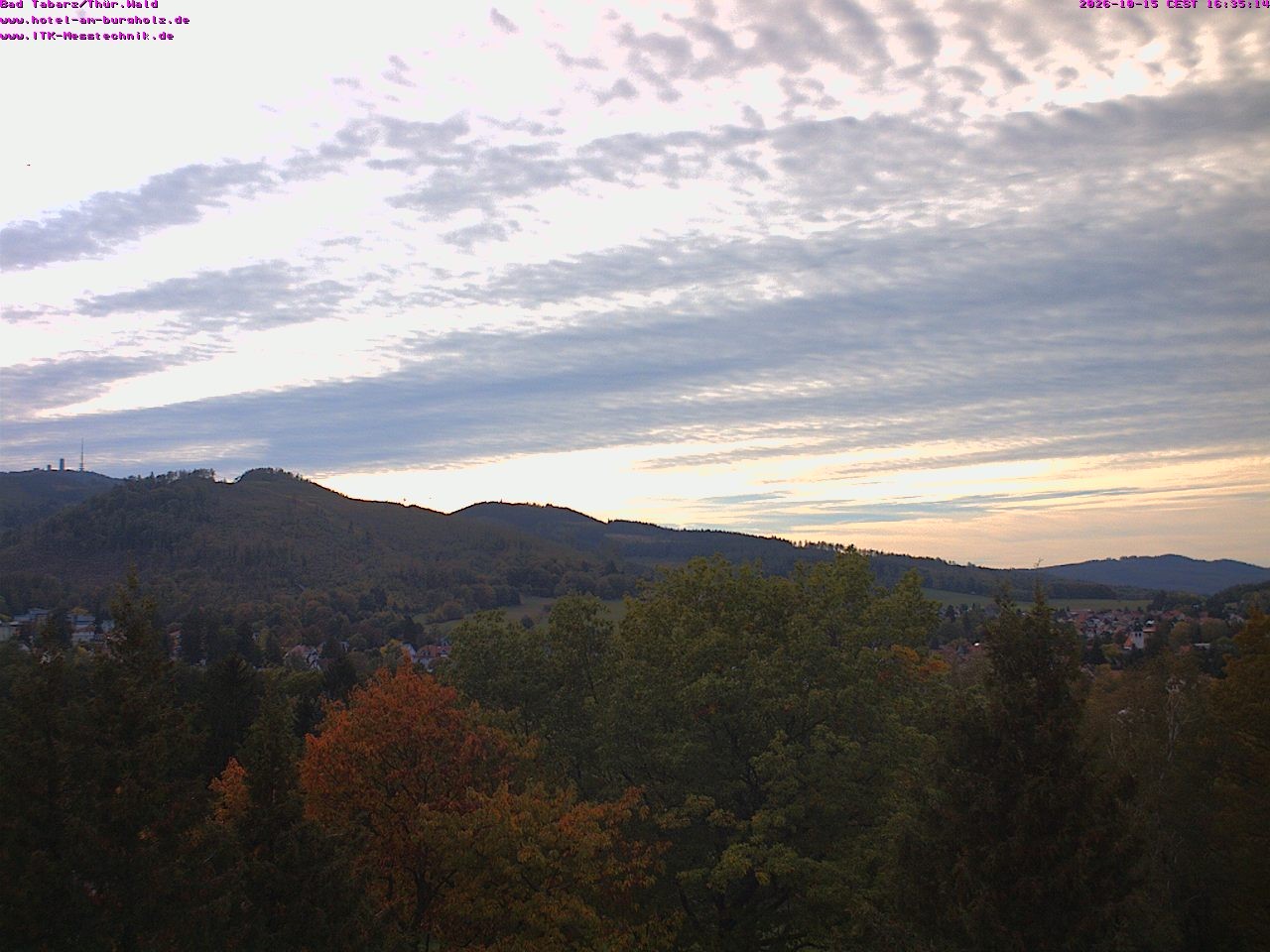 Archiv Foto Webcam Bad Tabarz im Thüringer Wald