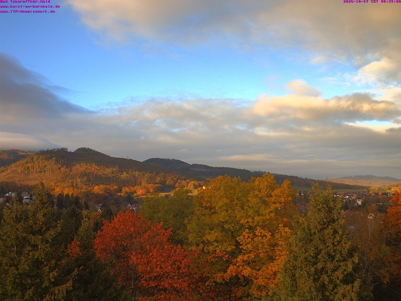 Archiv Foto Webcam Bad Tabarz im Thüringer Wald