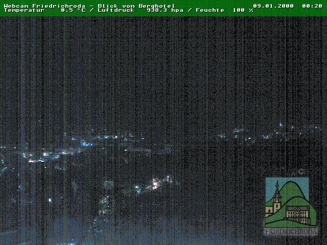 Archiv Foto Webcam Friedrichroda, Thüringer Wald