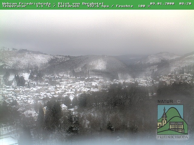 Archiv Foto Webcam Friedrichroda, Thüringer Wald