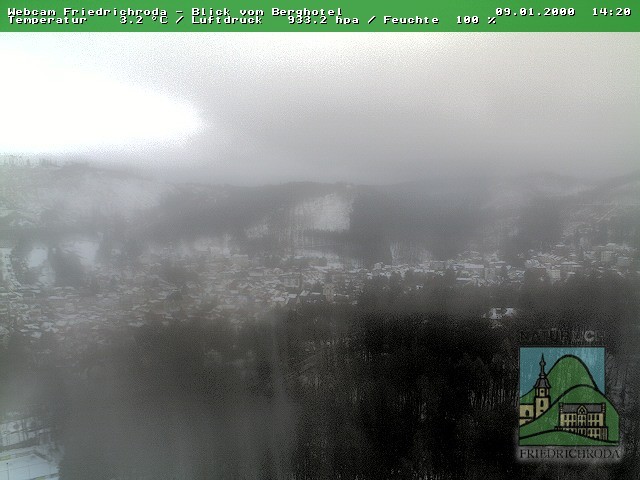 Archiv Foto Webcam Friedrichroda, Thüringer Wald