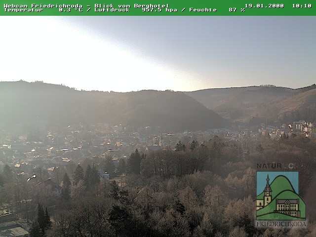 Archived image Webcam Friedrichroda (Thuringian Forest)