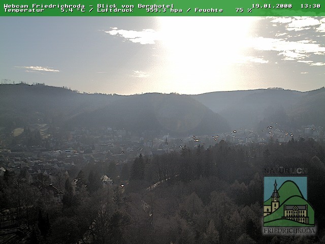 Archived image Webcam Friedrichroda (Thuringian Forest)