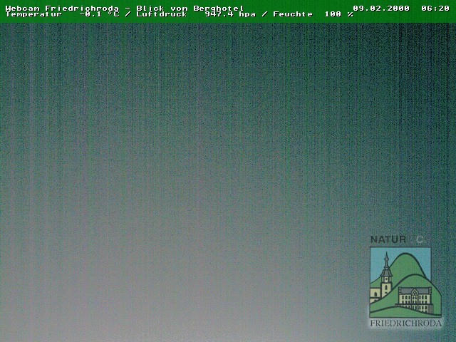 Archiv Foto Webcam Friedrichroda, Thüringer Wald
