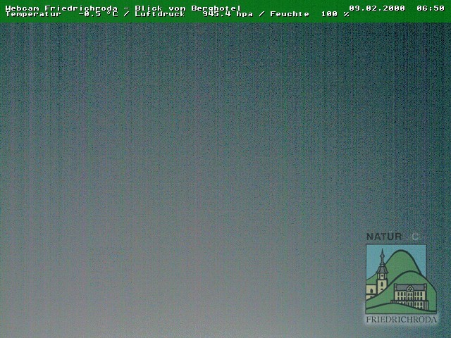Archiv Foto Webcam Friedrichroda, Thüringer Wald