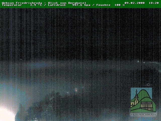 Archiv Foto Webcam Friedrichroda, Thüringer Wald
