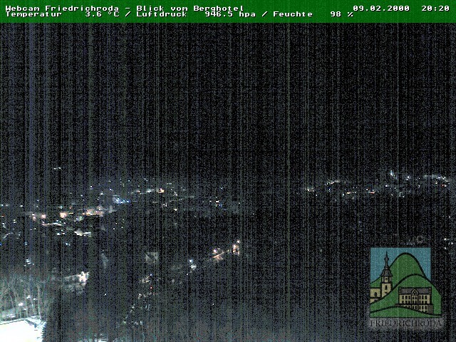 Archiv Foto Webcam Friedrichroda, Thüringer Wald