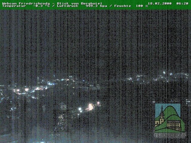 Archiv Foto Webcam Friedrichroda, Thüringer Wald