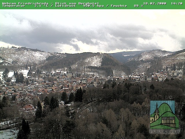Archiv Foto Webcam Friedrichroda, Thüringer Wald