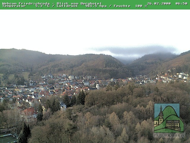 Archived image Webcam Friedrichroda (Thuringian Forest)