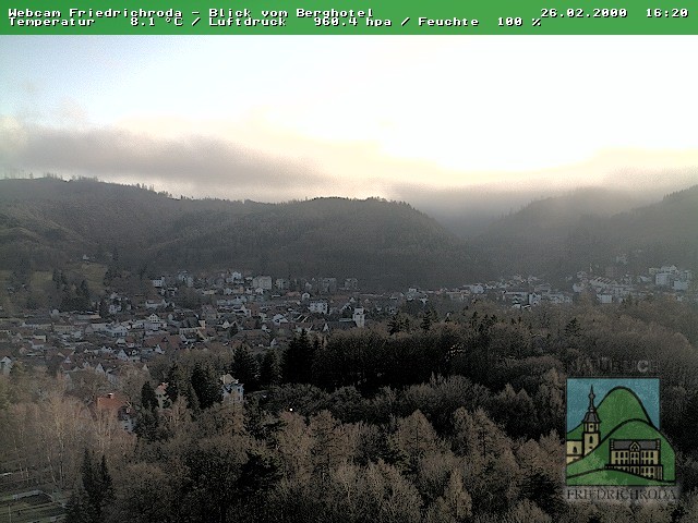 Archived image Webcam Friedrichroda (Thuringian Forest)
