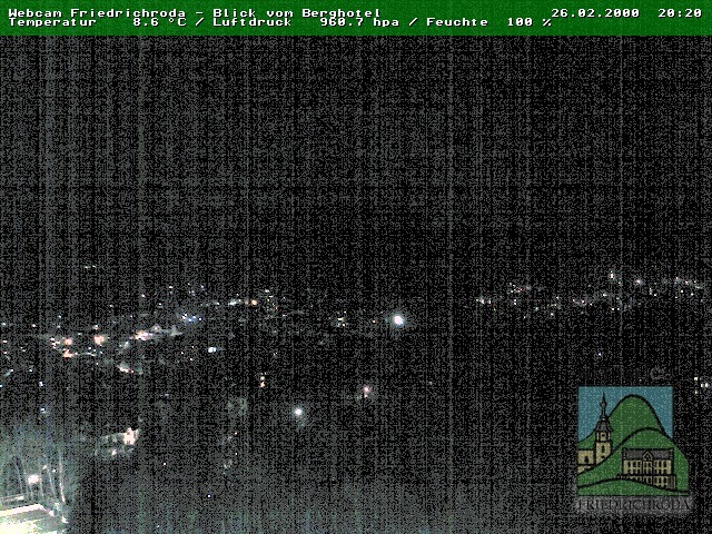Archived image Webcam Friedrichroda (Thuringian Forest)