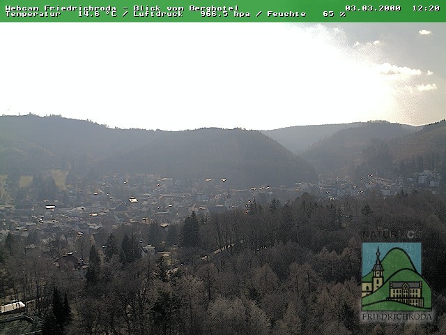 Archiv Foto Webcam Friedrichroda, Thüringer Wald