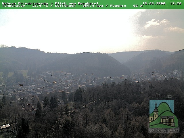 Archiv Foto Webcam Friedrichroda, Thüringer Wald