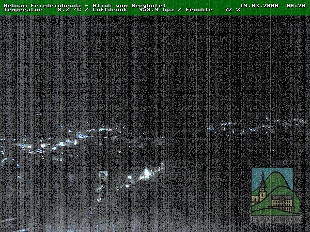 Archiv Foto Webcam Friedrichroda, Thüringer Wald