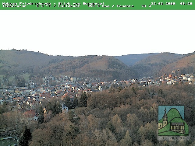 Archiv Foto Webcam Friedrichroda, Thüringer Wald