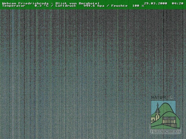 Archiv Foto Webcam Friedrichroda, Thüringer Wald