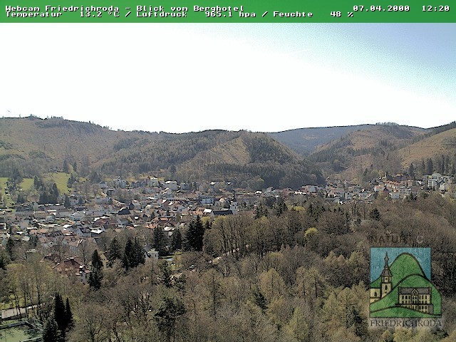 Archived image Webcam Friedrichroda (Thuringian Forest)