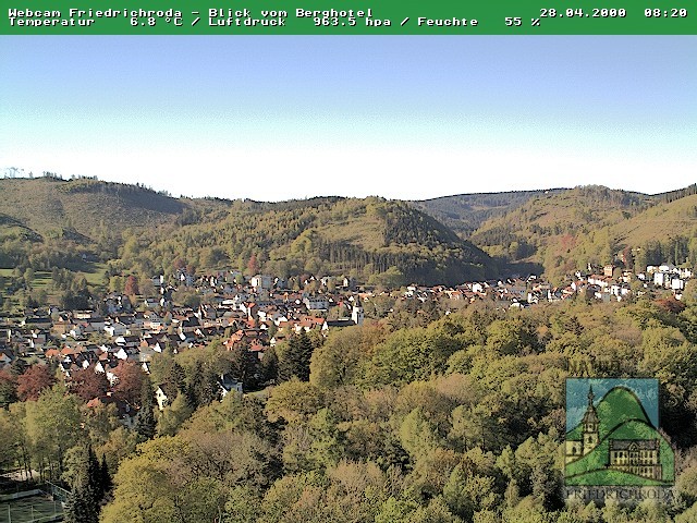 Archiv Foto Webcam Friedrichroda, Thüringer Wald