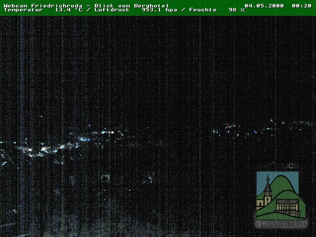 Archiv Foto Webcam Friedrichroda, Thüringer Wald