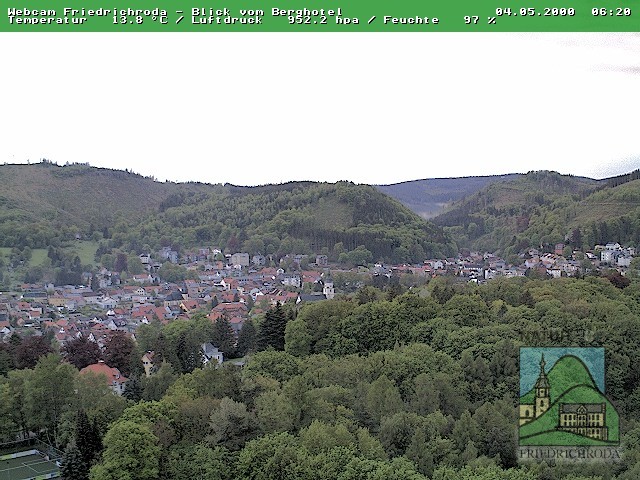 Archiv Foto Webcam Friedrichroda, Thüringer Wald