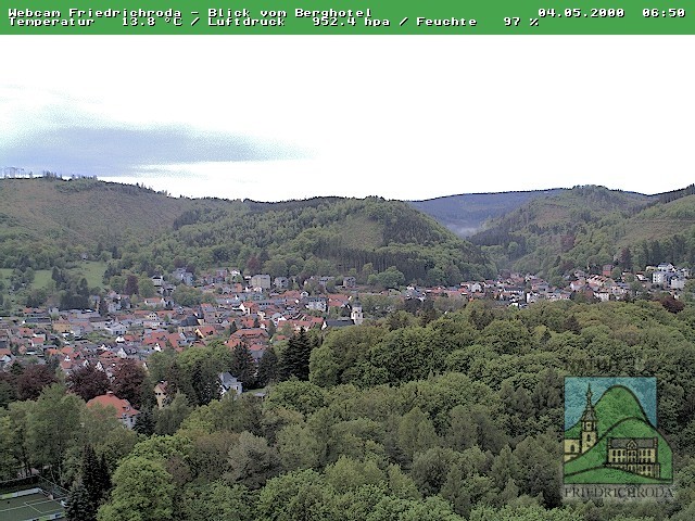 Archiv Foto Webcam Friedrichroda, Thüringer Wald