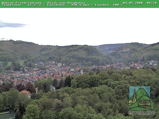 Archiv Foto Webcam Friedrichroda, Thüringer Wald
