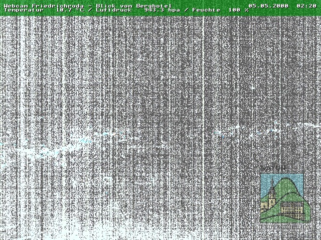 Archived image Webcam Friedrichroda (Thuringian Forest)