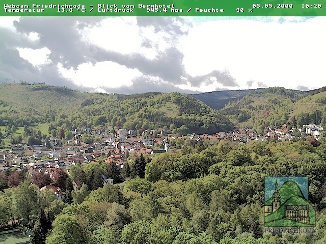 Archived image Webcam Friedrichroda (Thuringian Forest)