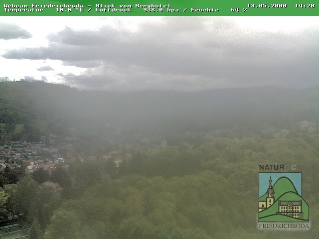 Archiv Foto Webcam Friedrichroda, Thüringer Wald