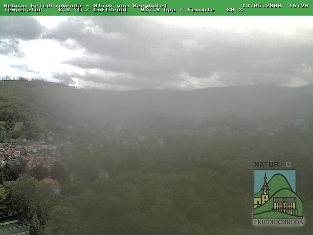 Archiv Foto Webcam Friedrichroda, Thüringer Wald