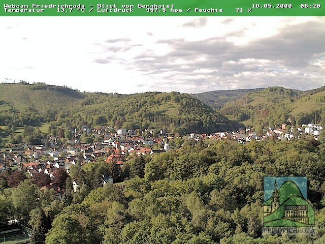 Archiv Foto Webcam Friedrichroda, Thüringer Wald