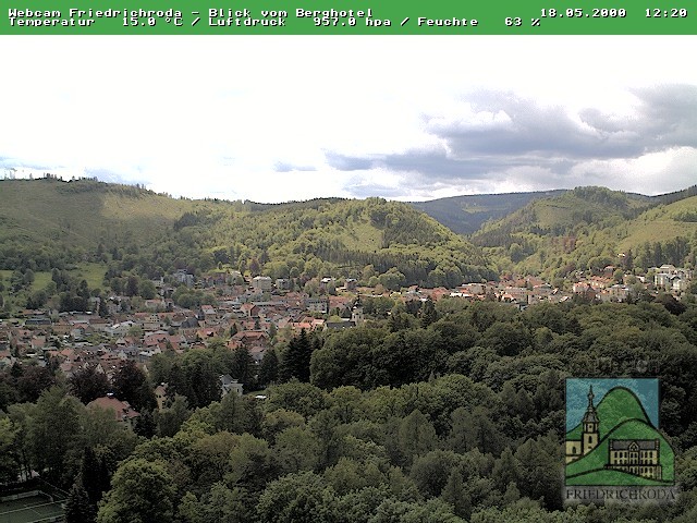 Archiv Foto Webcam Friedrichroda, Thüringer Wald