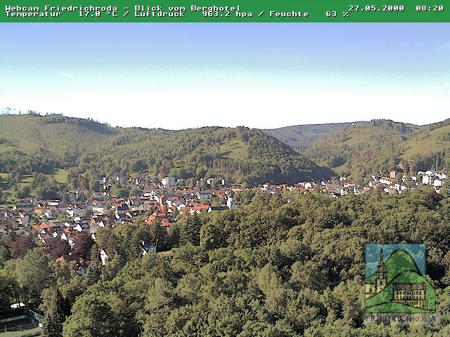 Archived image Webcam Friedrichroda (Thuringian Forest)