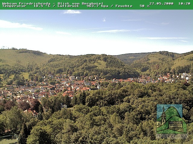 Archived image Webcam Friedrichroda (Thuringian Forest)