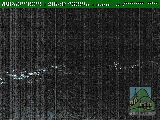 Archiv Foto Webcam Friedrichroda, Thüringer Wald