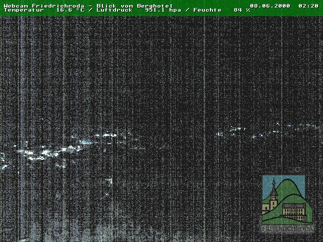 Archiv Foto Webcam Friedrichroda, Thüringer Wald