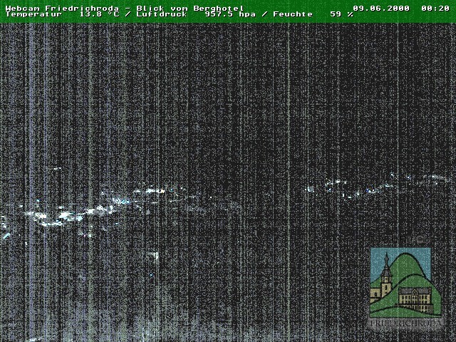 Archiv Foto Webcam Friedrichroda, Thüringer Wald
