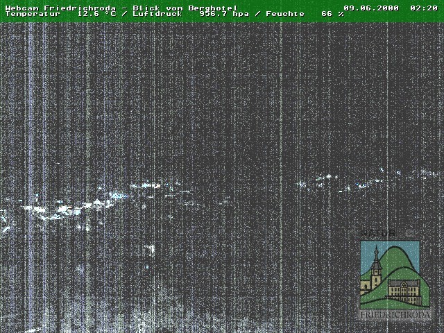 Archiv Foto Webcam Friedrichroda, Thüringer Wald