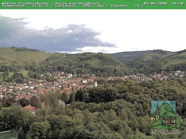 Archiv Foto Webcam Friedrichroda, Thüringer Wald