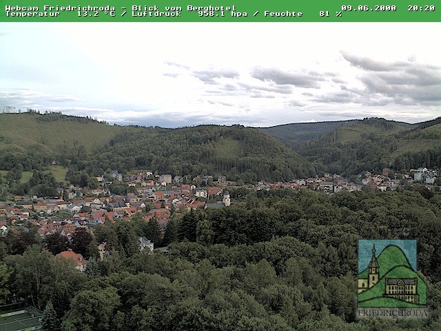 Archiv Foto Webcam Friedrichroda, Thüringer Wald